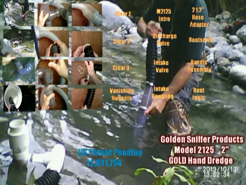 Gold Hand Dredge Video's Gold Hand Dredge Video's